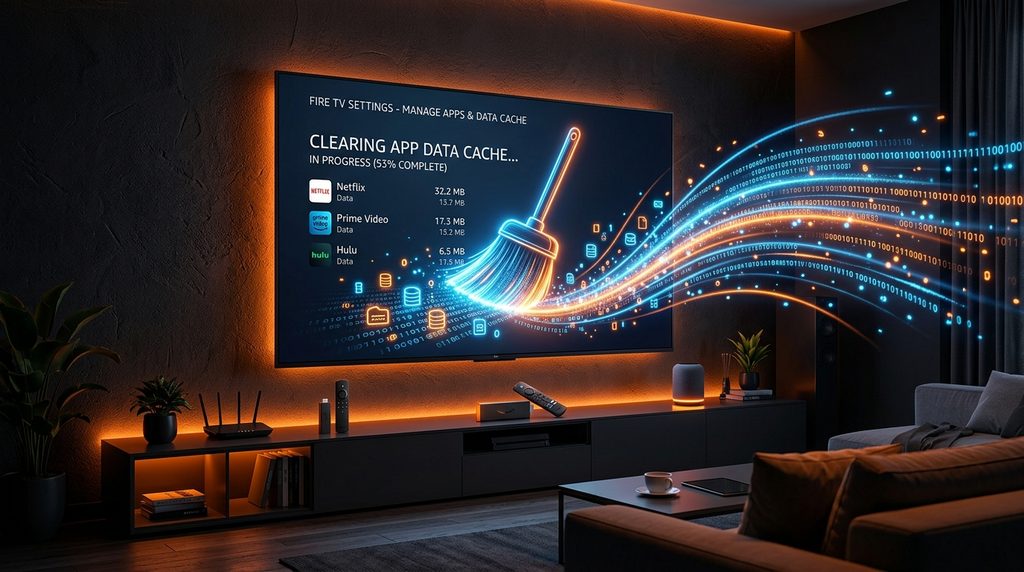 how to clear cache on firestick for iptv