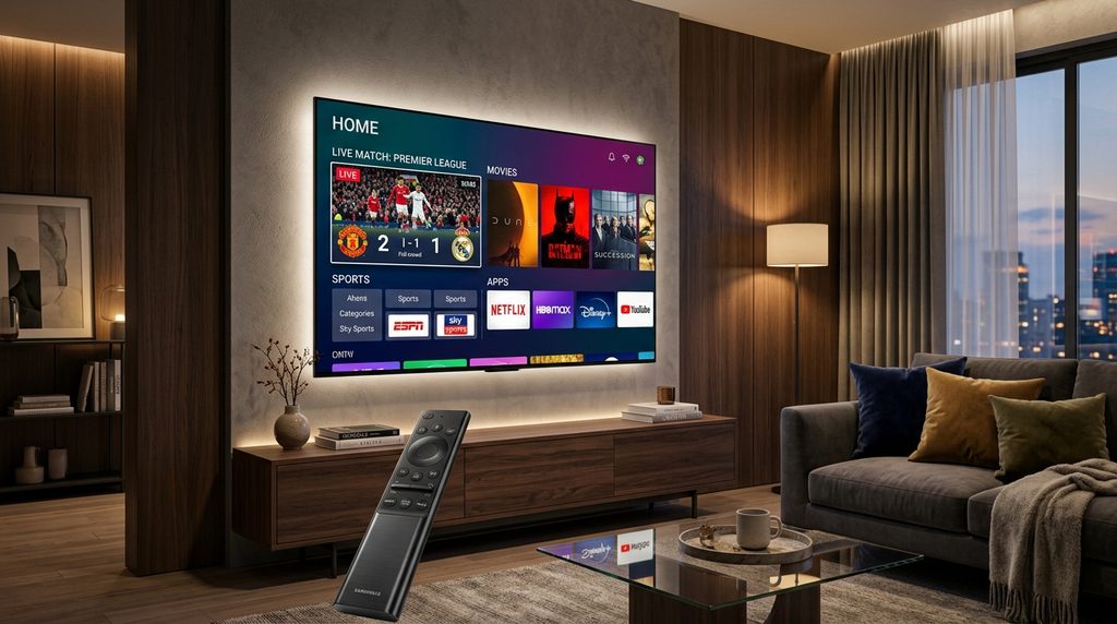 how to set up iptv on smart tv